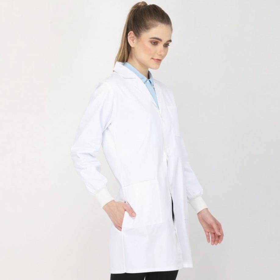 Female Lab Coat (Length 35") - Image 2